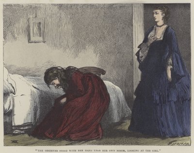 Illustration für Little Dorrit (farbige Gravur) von English School