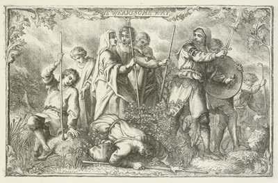 Illustration für Die Pilgerreise von John Bunyan von English School