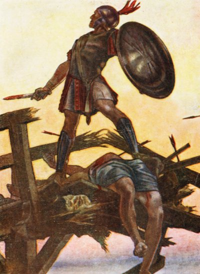 Illustration für Geschichten aus der römischen Geschichte von English School