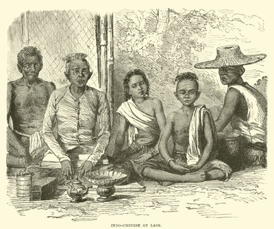 Indochinesen von Laos von English School