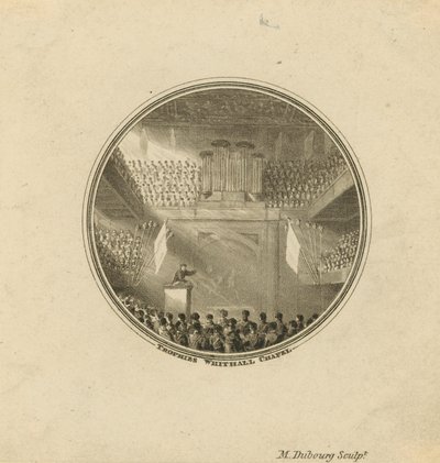Innenansicht der Whitehall Chapel von English School