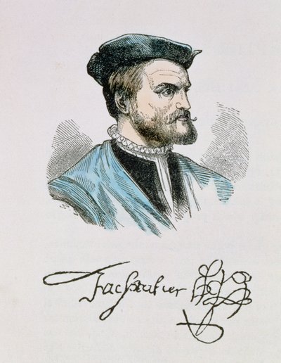 Jacques Cartier (1491-1557), Illustration aus Band IV von 
