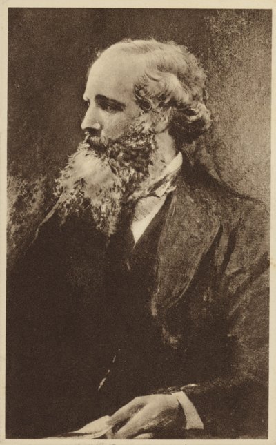 James Clerk Maxwell (1831-1879), schottischer theoretischer Physiker von English School
