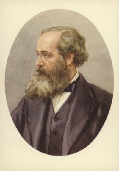 James Clerk Maxwell (1831-1879), schottischer theoretischer Physiker von English School