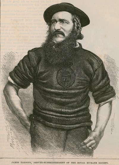 James Parsons, stellvertretender Superintendent der Royal Human Society von English School