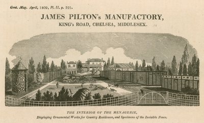 James Piltons Fabrik, Kings Road, Chelsea von English School
