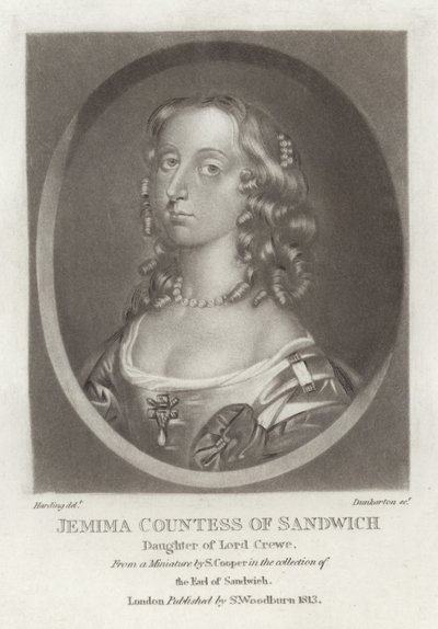 Jemima, Gräfin von Sandwich von English School