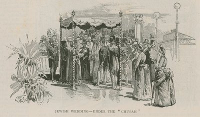 Jüdische Hochzeit - unter der Chuppa von English School