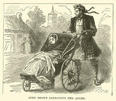 John Brown trainiert die Königin von English School