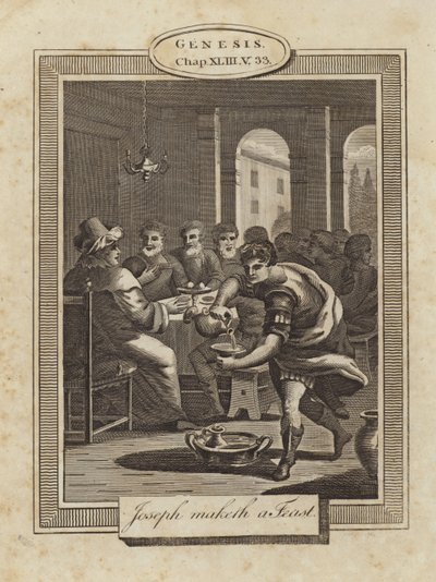 Joseph veranstaltet ein Fest von English School