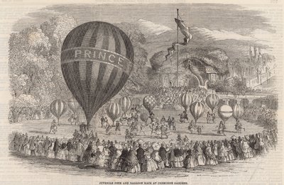 Kinderfest und Ballonrennen in den Cremorne Gardens von English School
