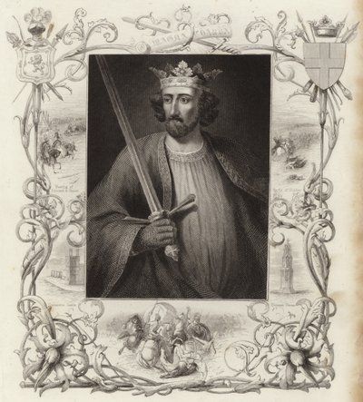 König Eduard I. von England von English School