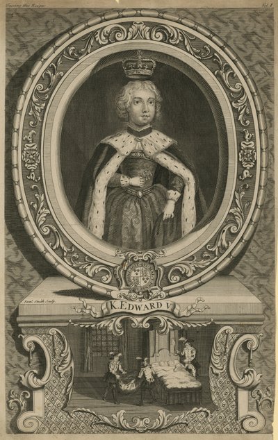 König Eduard V. von England von English School