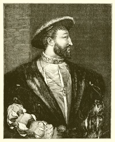 König Franz I., nach Tizian von English School