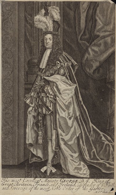 König Georg I. von Großbritannien und Irland von English School