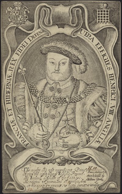 König Heinrich VIII. von England von English School