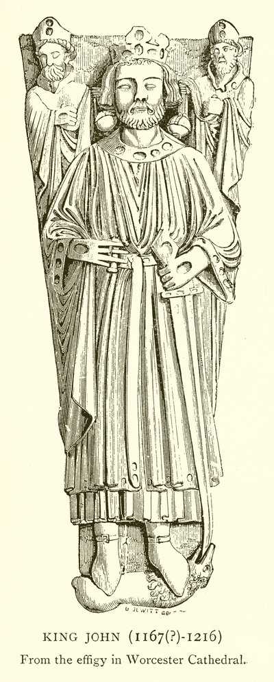 König Johann (1167(?)-1216) von English School