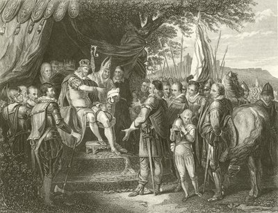 König Johann unterzeichnet die Magna Carta von English School