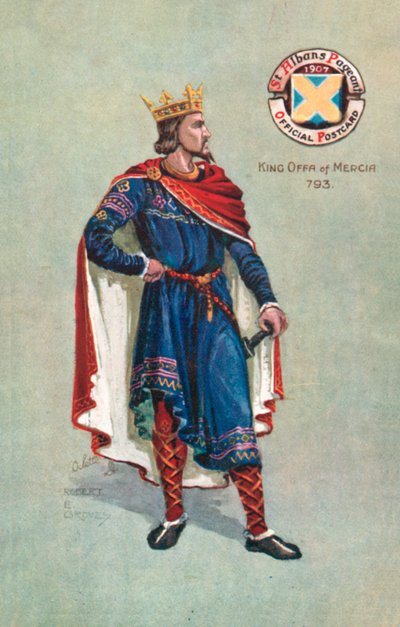 König Offa von Mercia 793, St Alban