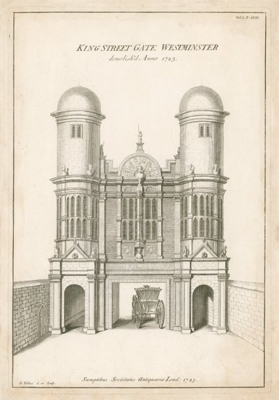 King Street Gate, Westminster von English School