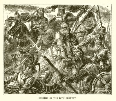 Ritter des 12. Jahrhunderts von English School