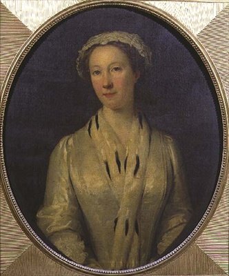 Lady Mary FitzHerbert, geb. Cromwell, Tochter des Earl of Ardglass, ca. 1656 von English School