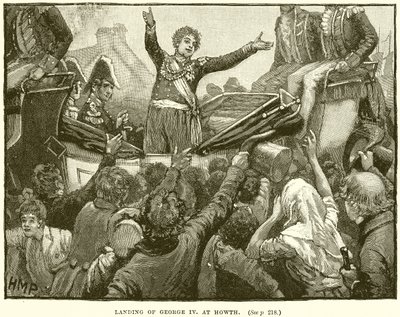 Landung von George IV in Howth von English School