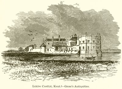 Leeds Castle, Kent.--Groses Antiquities von English School