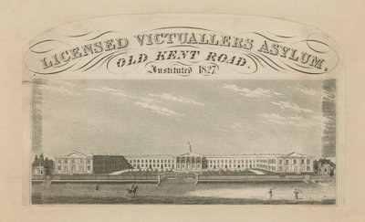 Licensed Victuallers Asylum an der Old Kent Road von English School
