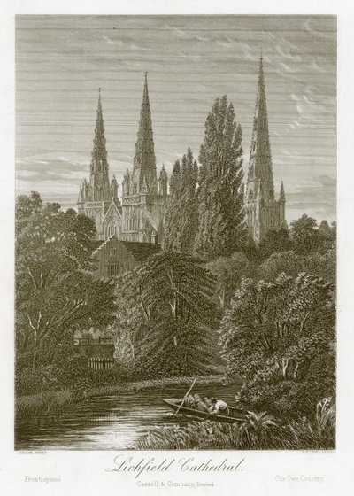Kathedrale von Lichfield von English School