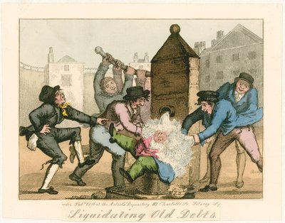Alte Schulden begleichen, 1826 von English School