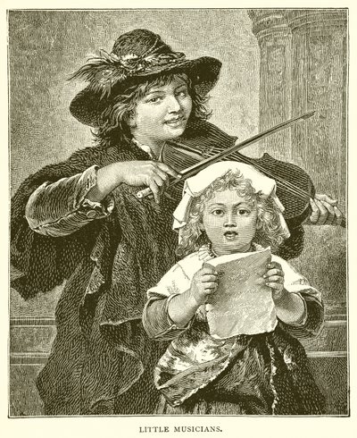 Kleine Musiker von English School