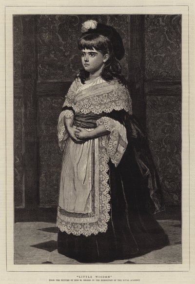 Kleine Weisheit (Gravur) von English School
