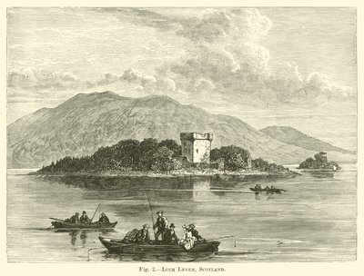 Loch Leven, Schottland von English School