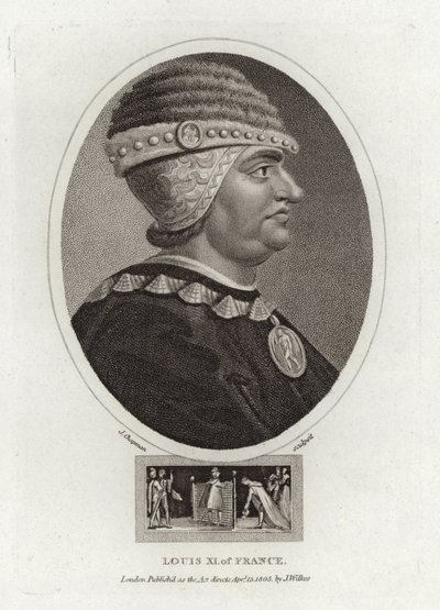 Ludwig XI. von Frankreich von English School