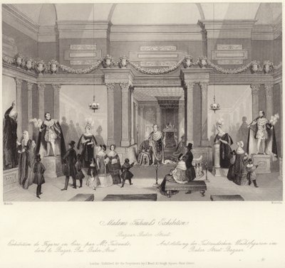 Madame Tussauds Ausstellung im Basar in der Baker Street von English School