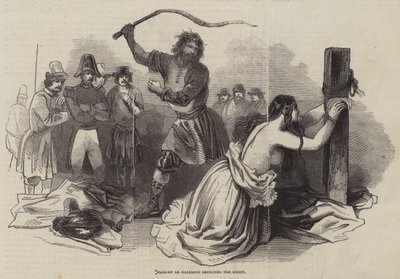 Madame de Kalerdgi empfängt die Knute von English School