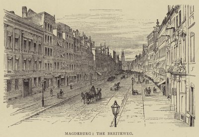 Magdeburg, Der Breiteweg von English School