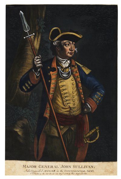 Generalmajor John Sullivan, 1776 von English School