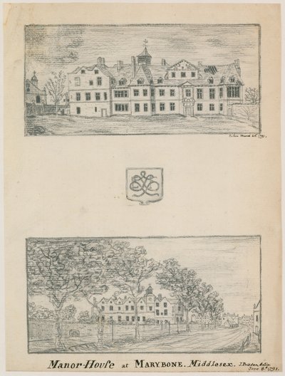Manor House in Marylebone, London von English School