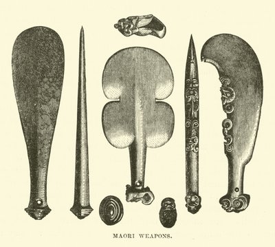 Maori-Waffen von English School
