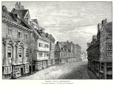 Mardol Straße, Shrewsbury von English School