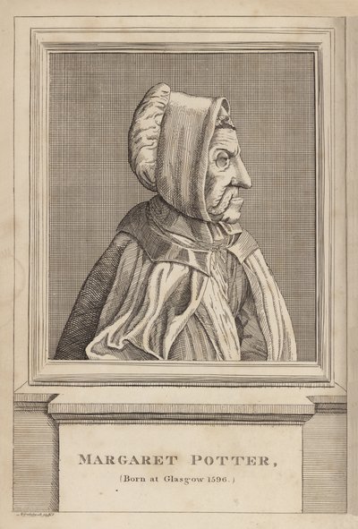 Margaret Potter, geboren in Glasgow 1596 von English School