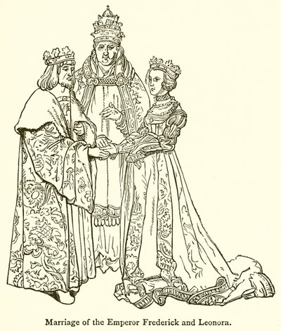 Heirat des Kaisers Friedrich und Leonora von English School