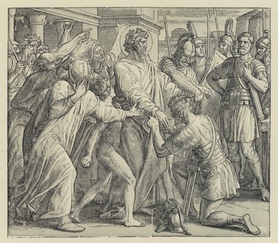 Märtyrertod (Gravur) von English School
