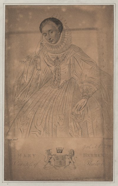 Mary Herbert, Gräfin von Pembroke von English School