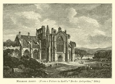 Melrose Abbey von English School