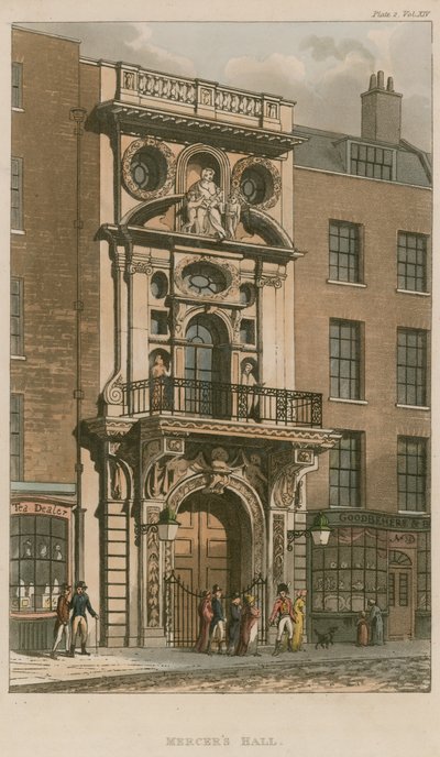 Mercers Hall, Cheapside, London von English School