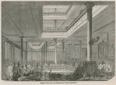 Lagerhaus von Messrs Pawson und Co. von English School