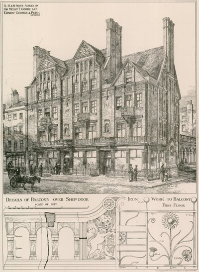Messrs T Goode & Co., 17, 18 & 19 South Audley Street, London von English School
